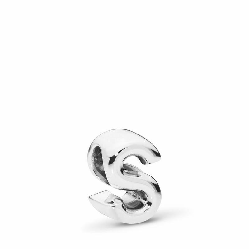 Pandora Letter S Charm Ireland - Sterling Silver - 047581WEN